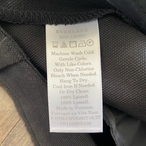 Everlane Put-Together Pleat Short black size 14 - Picture 7 of 7